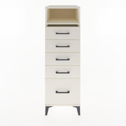 Woodntry Modular Cabinet Moonstone 44x30x122 cm with Drawers and Shelves CR11-1