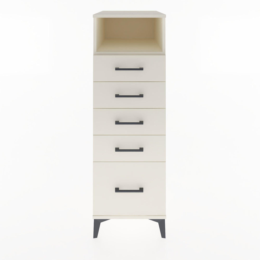 Woodntry Modular Cabinet Moonstone 44x59x122 cm with Drawers and Shelves CR111-1