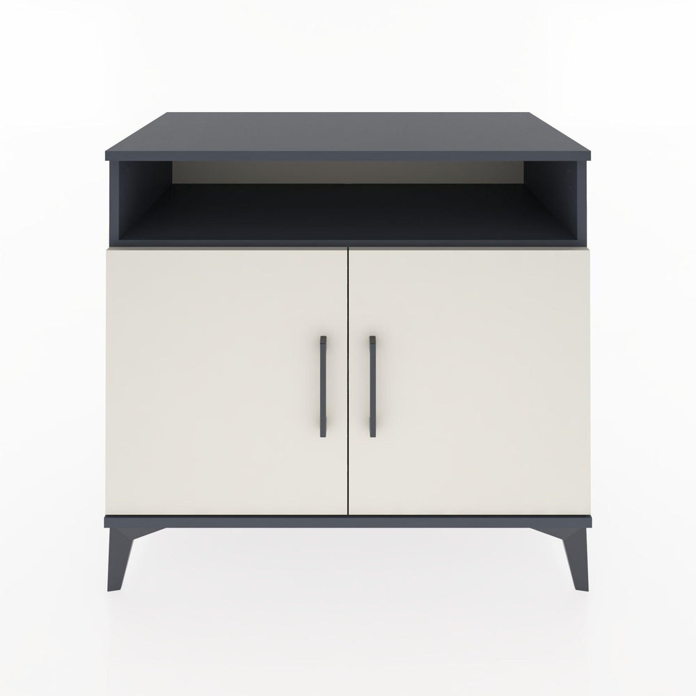 Woodntry Modular Dresser Anthracite 88x44x68 cm with Cover and Shelf KR11-2