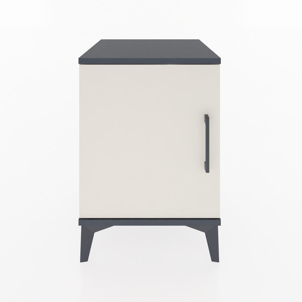 Woodntry Modular Nightstand Anthracite 44x44x52 cm Lidded K11-2