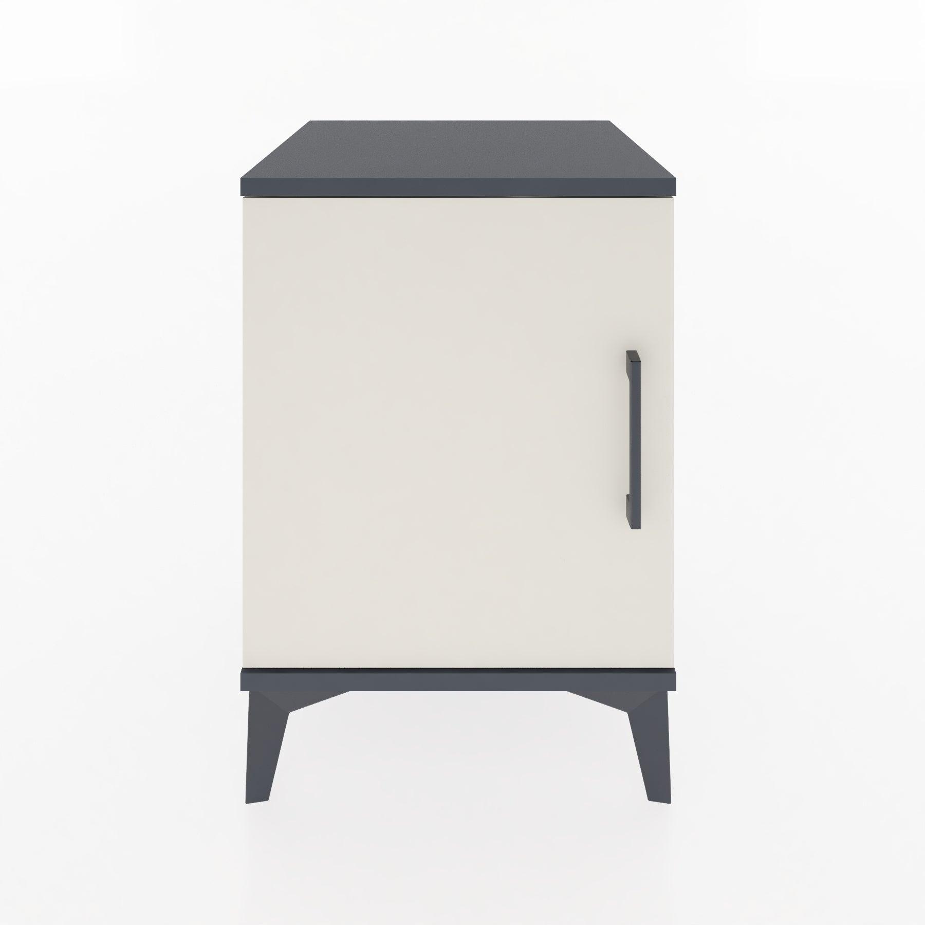 Woodntry Modular Nightstand Anthracite 44x44x52 cm Lidded K11-2