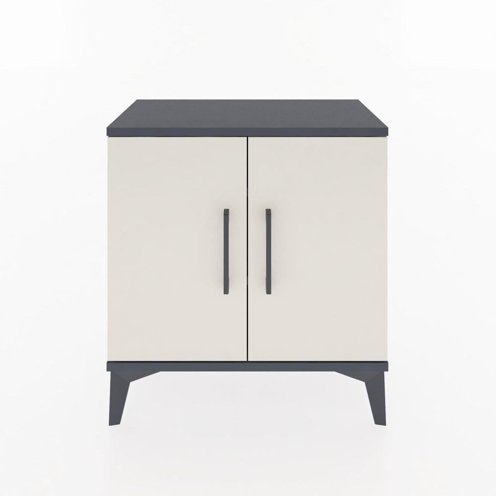 Woodntry Modular Nightstand Anthracite 60x30x52 cm with Lid K11-2
