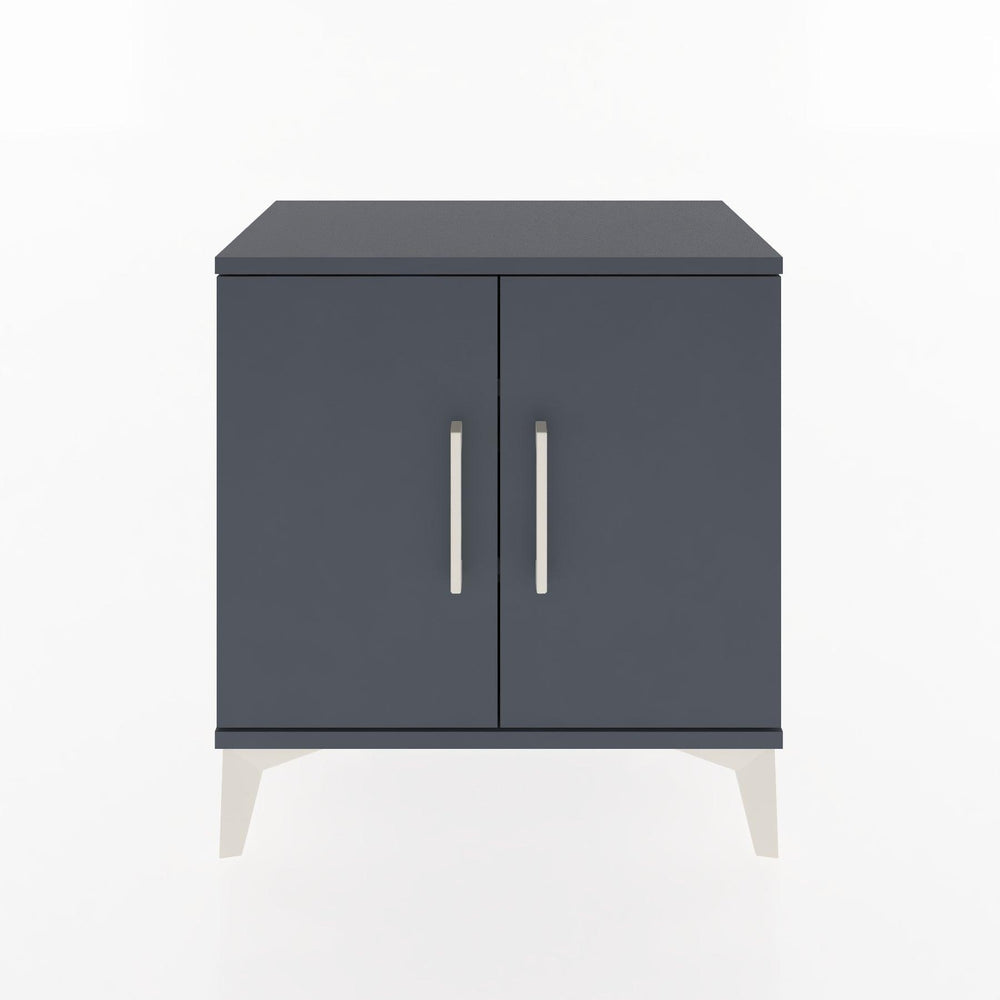 Woodntry Modular Nightstand Anthracite 60x30x52 cm with Lid K11-2