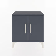 Woodntry Modular Nightstand Anthracite 60x30x52 cm with Lid K11-2