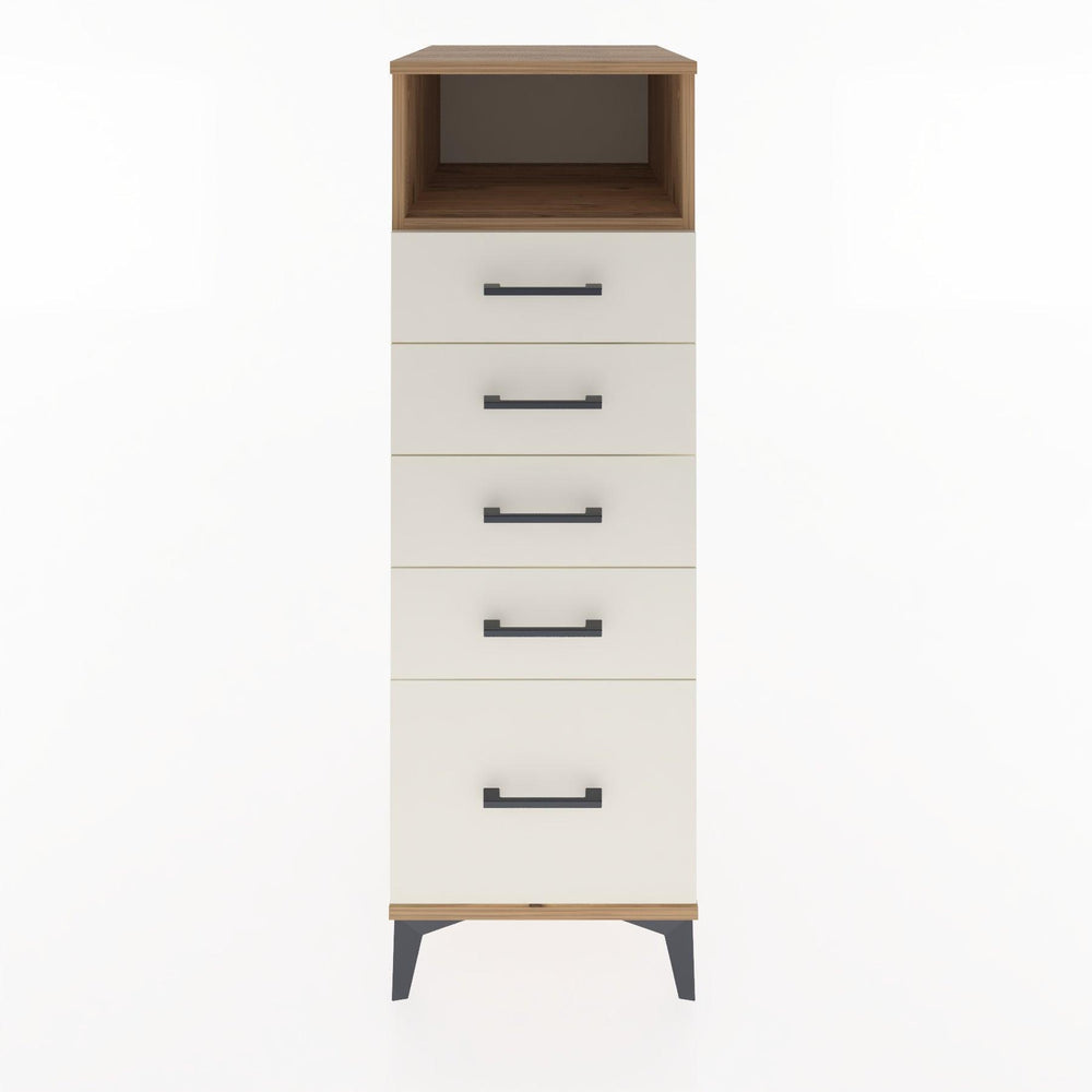 Woodntry Modular Cabinet Pine 44x59x122 cm with Drawers and Shelves CR111-3