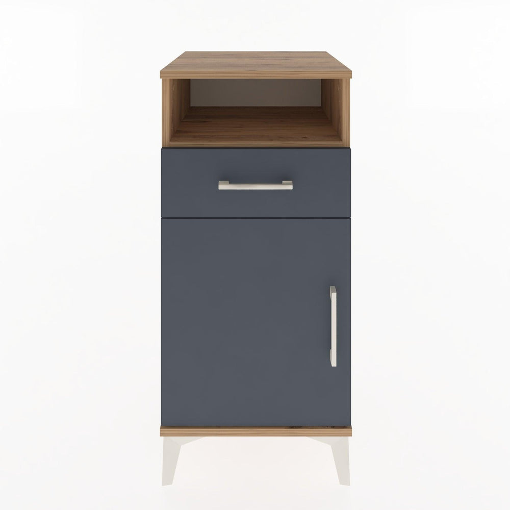 Woodntry Modular Nightstand Pine 44x44x84 cm Functional F33-3