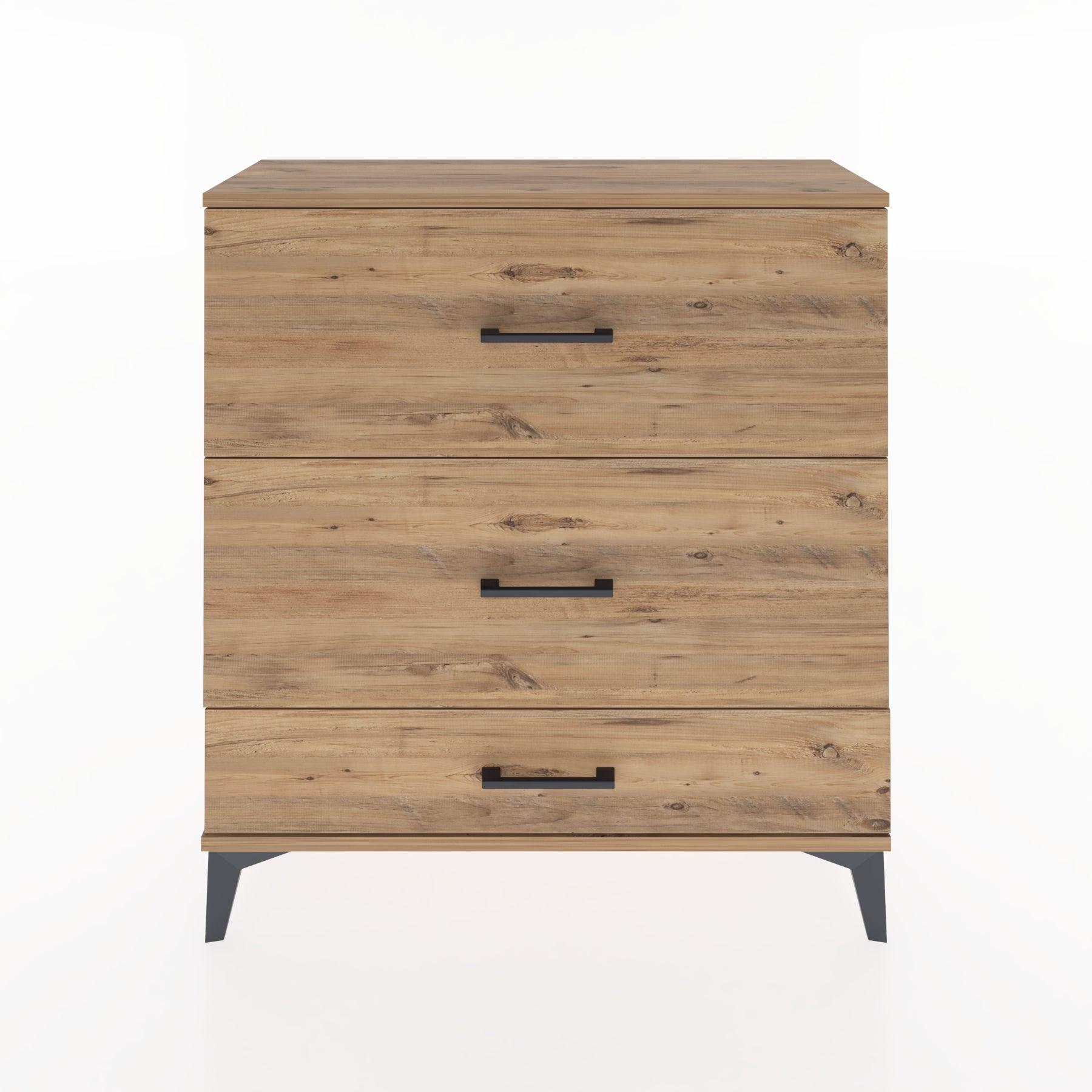 Woodntry Modular Dresser Pine 88x30x84 cm Drawer C11-3