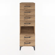 Woodntry Modular Cabinet Pine 44x30x122 cm with Drawers and Shelves CR61-3