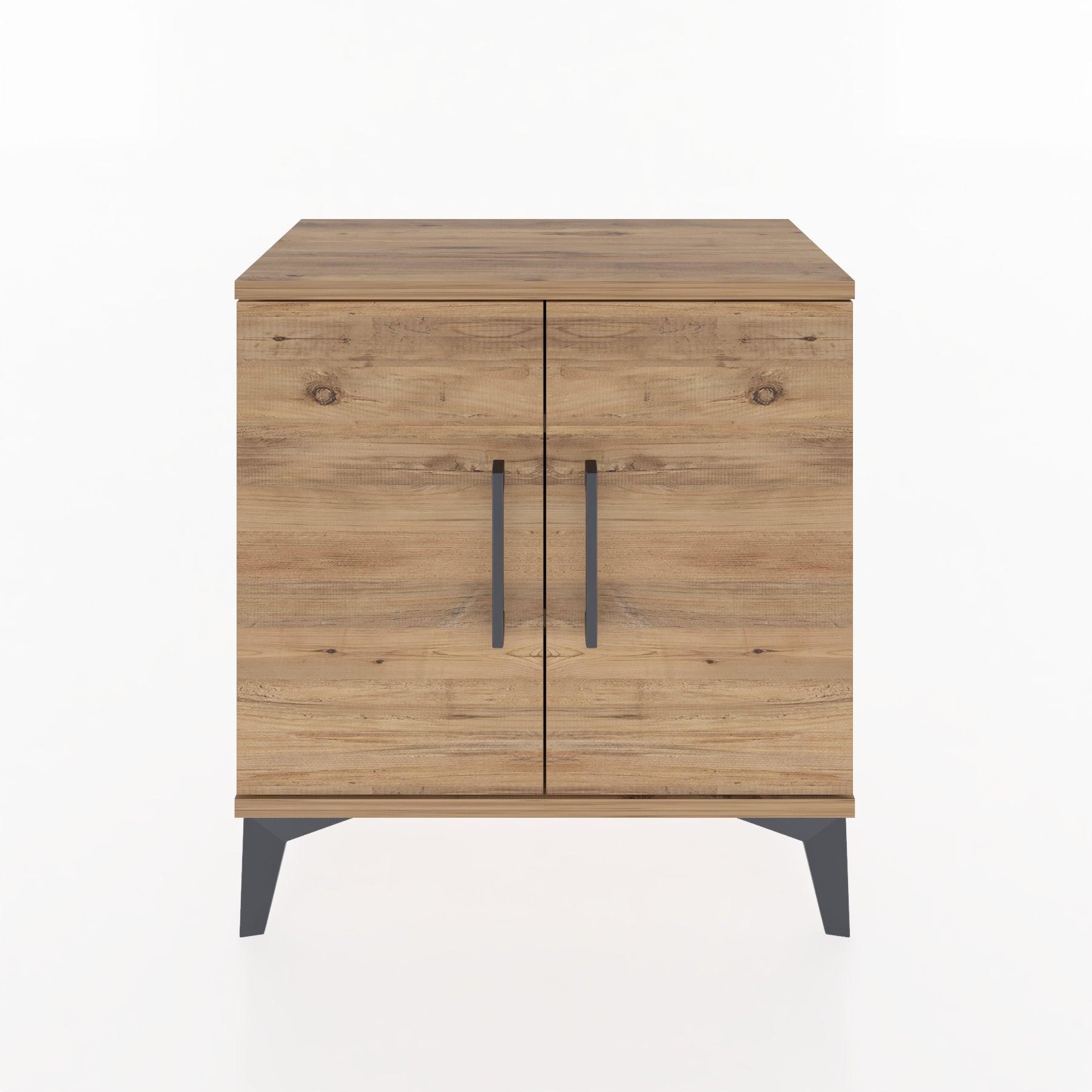 Woodntry Modular Nightstand Pine 60x30x52 cm With Cover K11-3