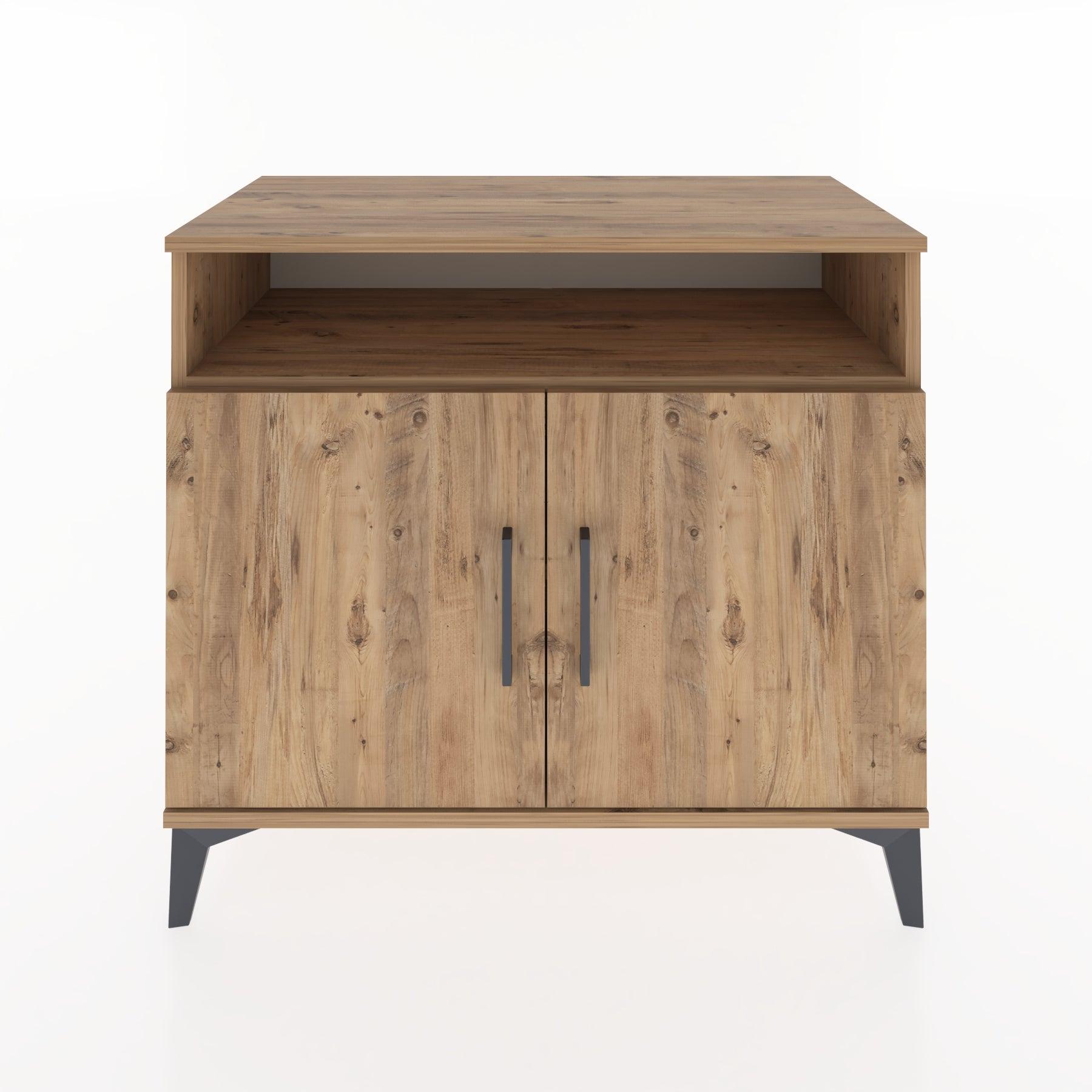 Woodntry Modular Dresser Pine 88x44x68 cm with Cover and Shelf KR11-3