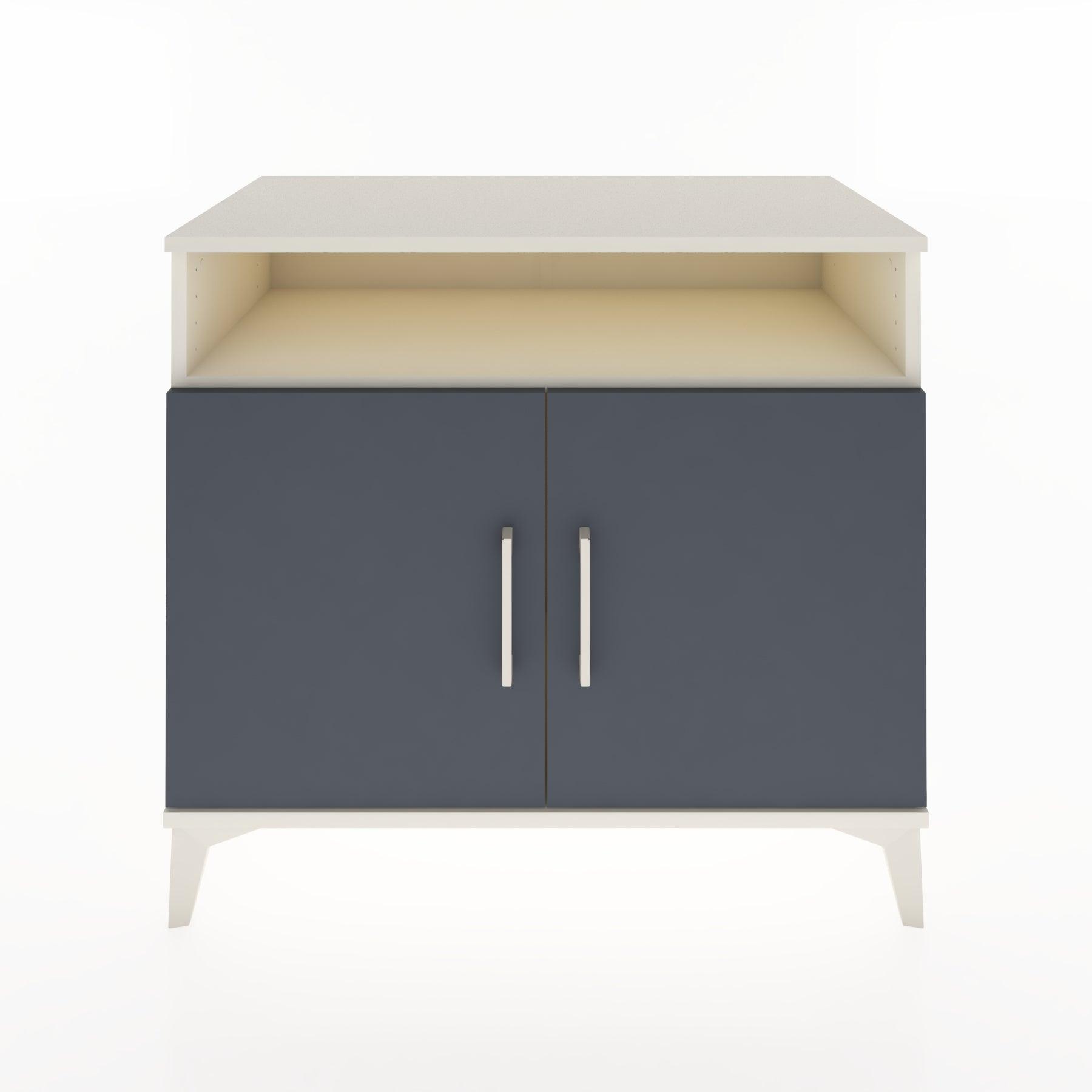 Woodntry Modüler Şifonyer Aytaşı 88x44x68 cm Kapaklı ve Raflı KR12-1