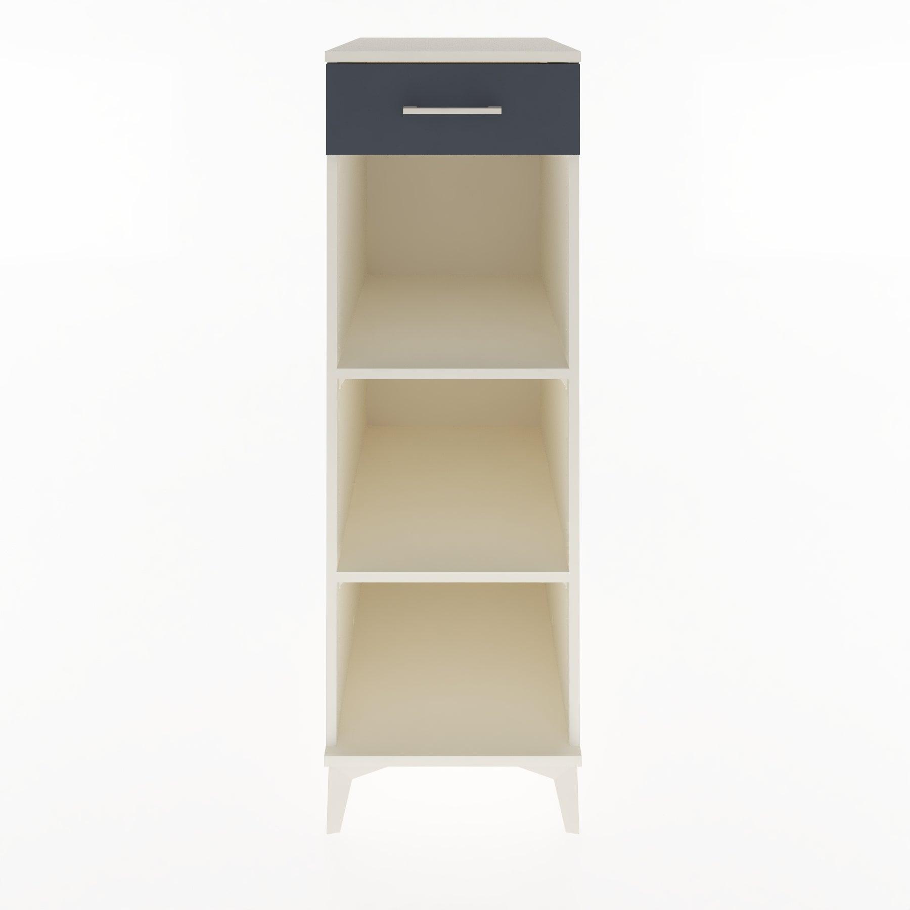 Woodntry Modular Cabinet Moonstone 44x59x122 cm with Drawers and Shelves CR112-1