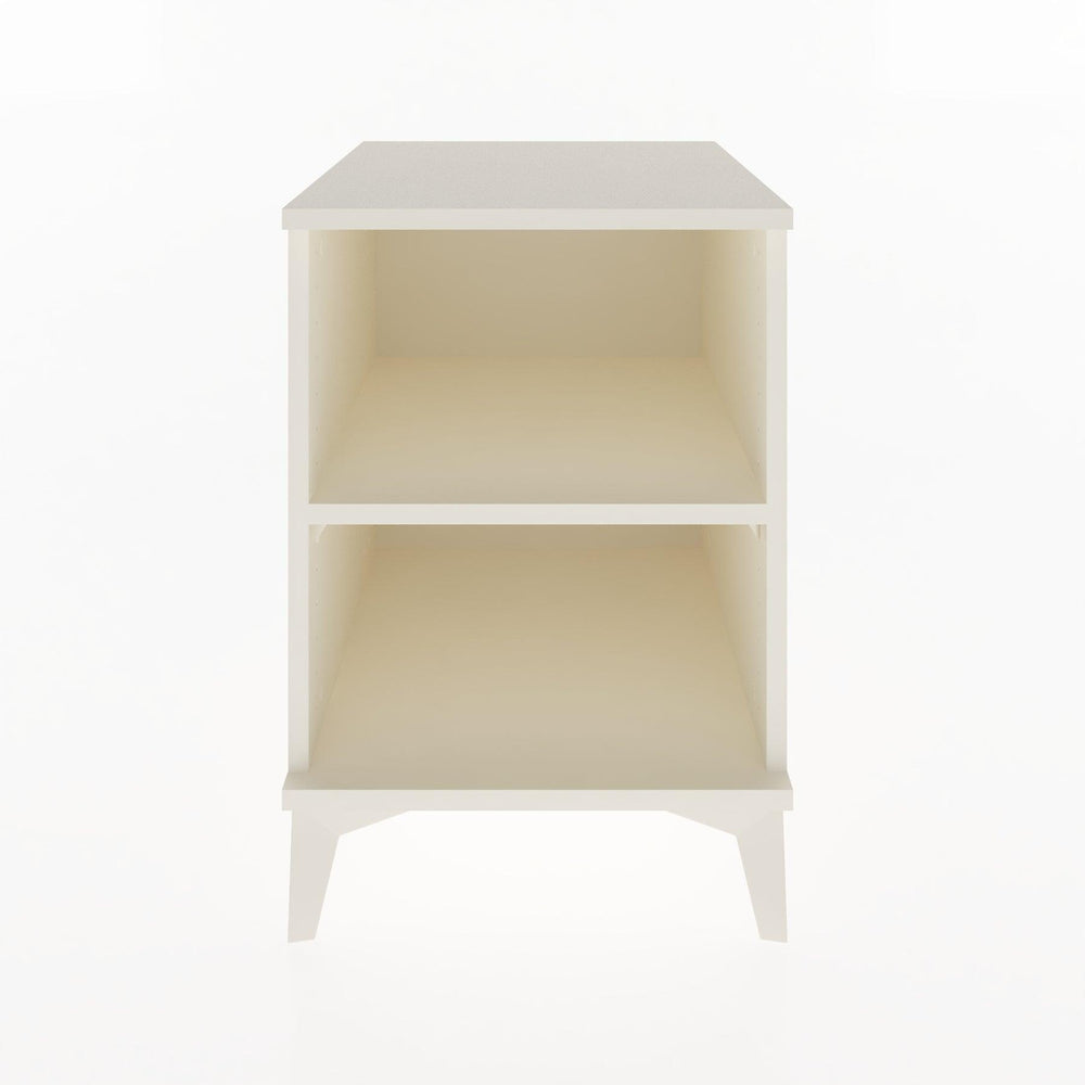 Woodntry Modular Nightstand Moonstone 44x44x52 cm with Shelf R12-1