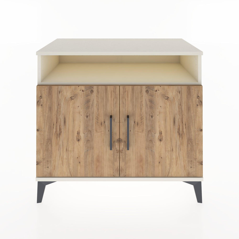 Woodntry Modular Dresser Moonstone 88x44x68 cm with Cover and Shelf KR12-1