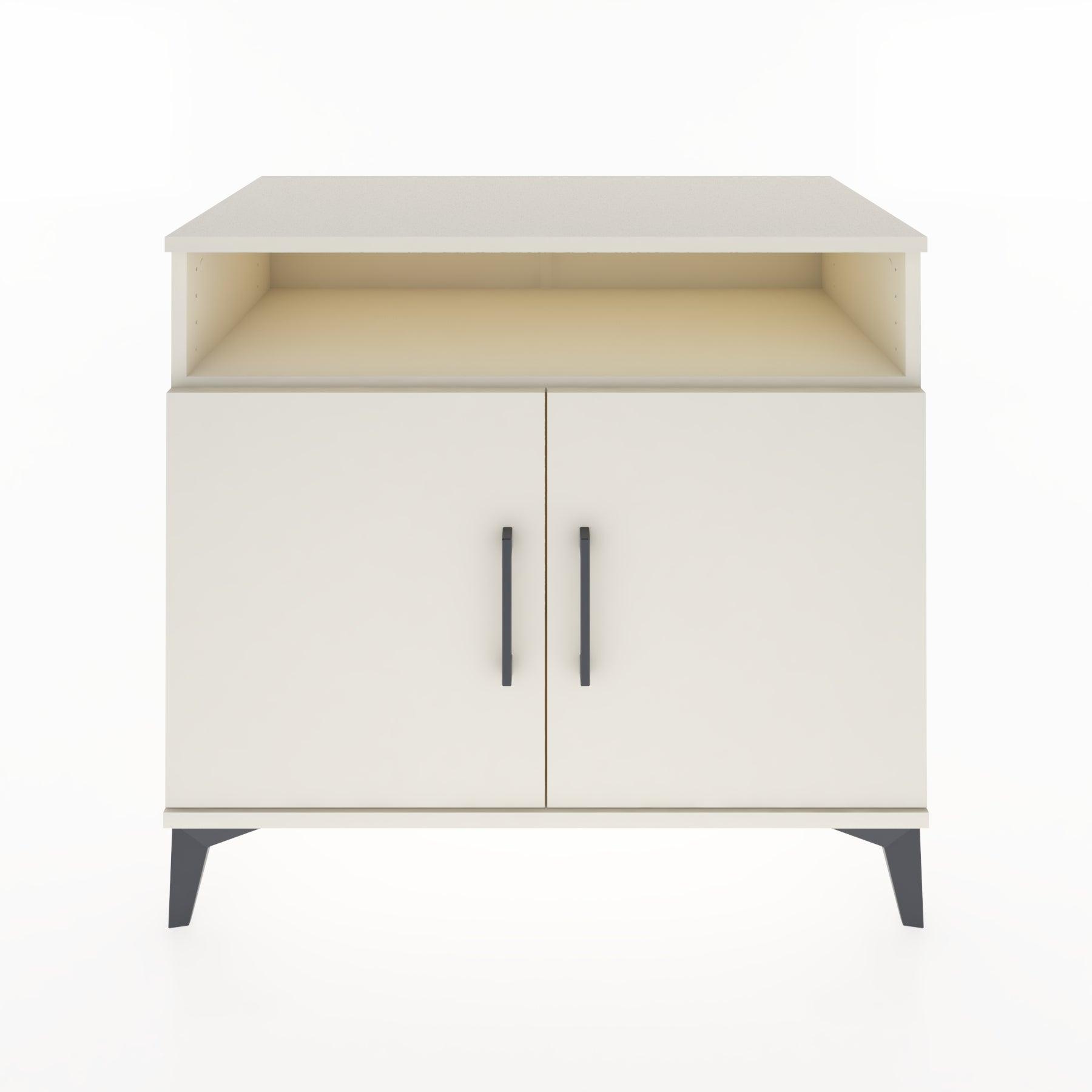 Woodntry Modüler Şifonyer Aytaşı 88x44x68 cm Kapaklı ve Raflı KR12-1