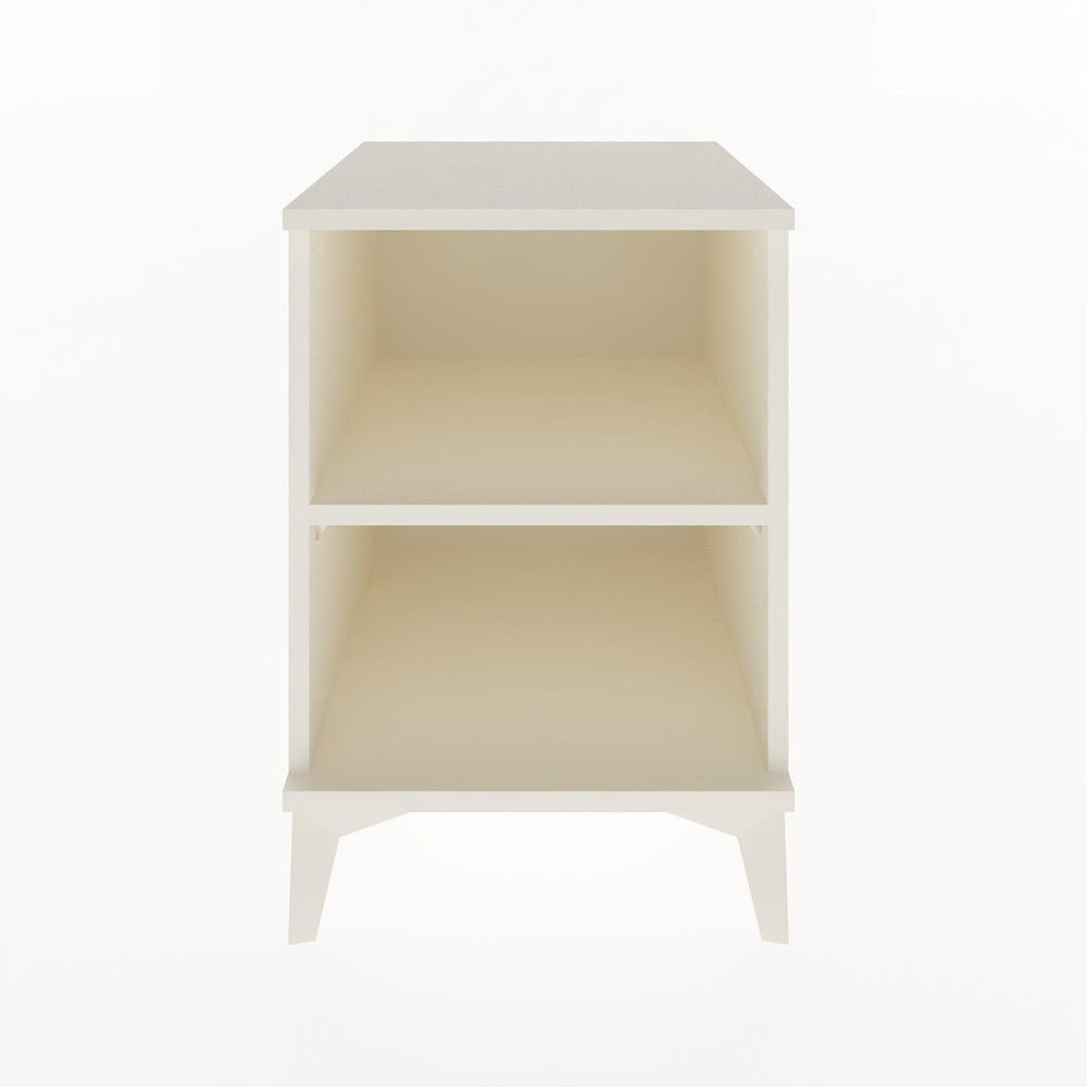 Woodntry Modular Nightstand Moonstone 44x44x52 cm with Shelf R12-1