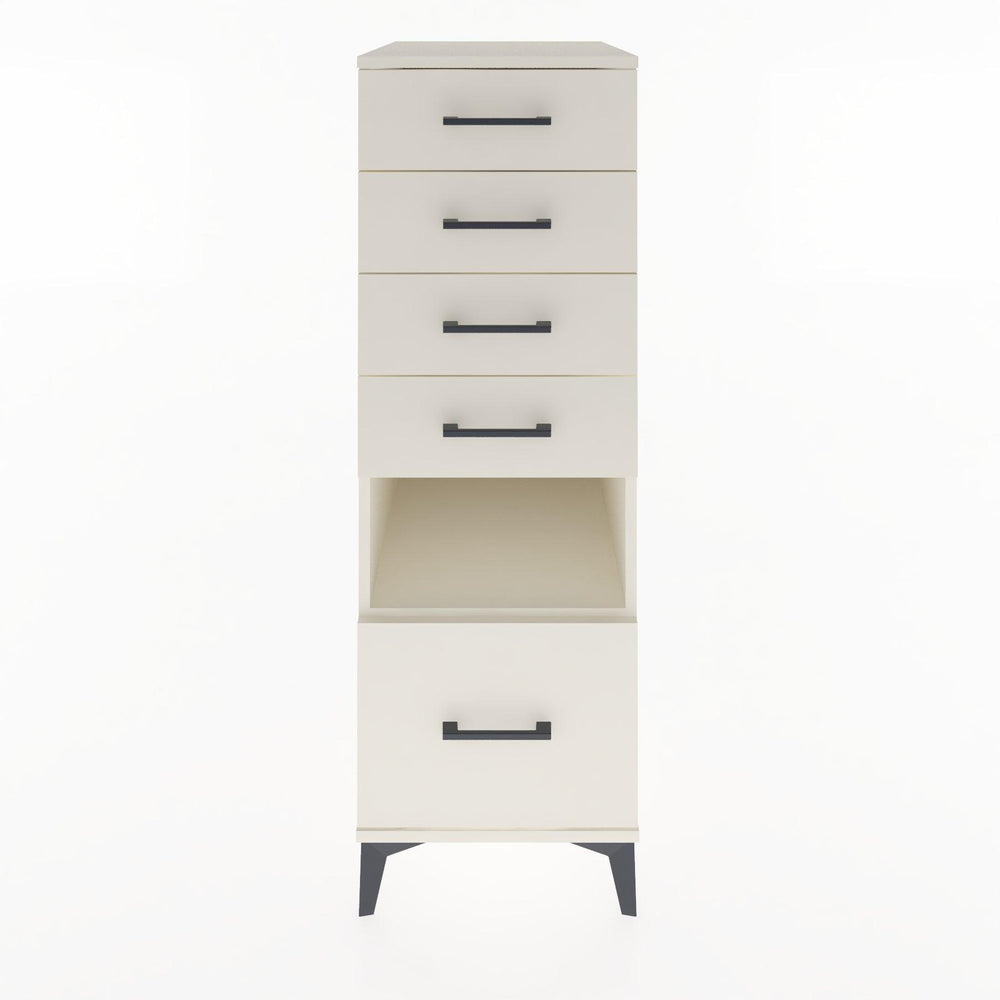 Woodntry Modüler Dolap Aytaşı 44x30x122 cm Çekmeceli ve Raflı CR12-1