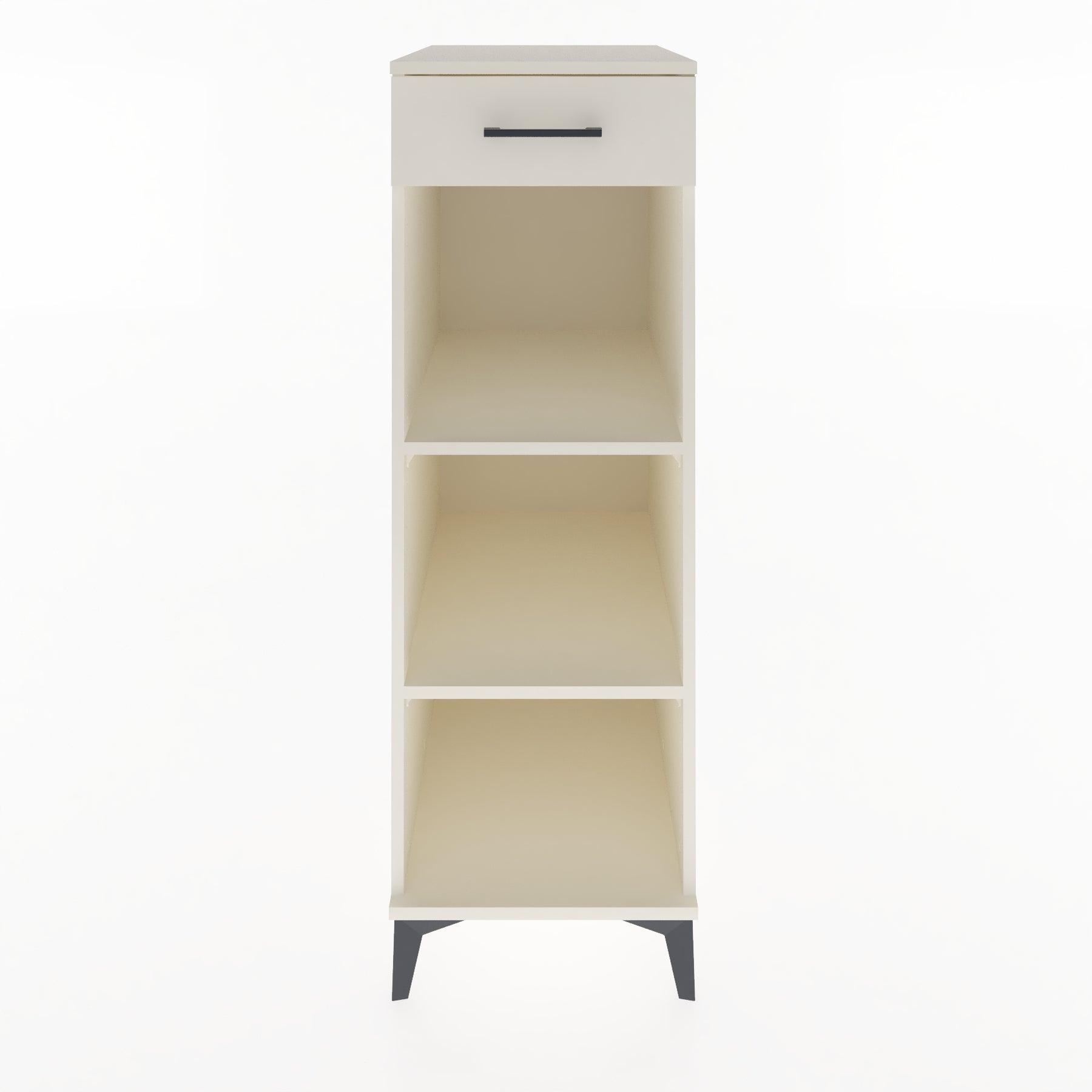 Woodntry Modular Cabinet Moonstone 44x59x122 cm with Drawers and Shelves CR112-1