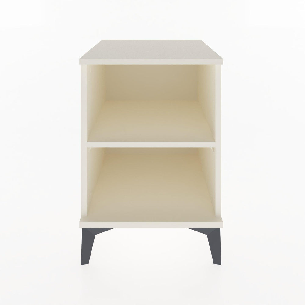 Woodntry Modular Nightstand Moonstone 44x44x52 cm with Shelf R12-1