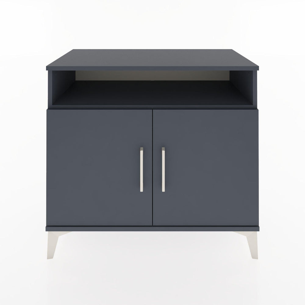 Woodntry Modular Dresser Anthracite 88x44x68 cm with Cover and Shelf KR12-2