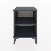 Woodntry Modular Nightstand Anthracite 44x44x52 cm with Shelf R12-2