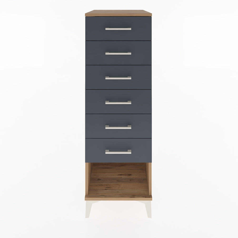 Woodntry Modular Cabinet Pine 44x59x122 cm with Drawers and Shelves CR62-3
