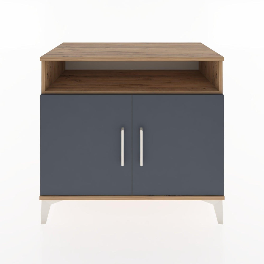 Woodntry Modüler Şifonyer Çam 88x44x68 cm Kapaklı ve Raflı KR12-3