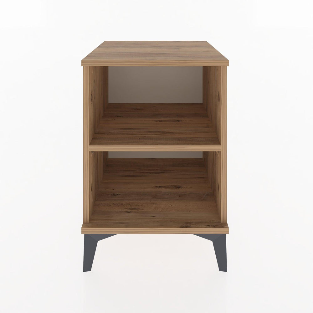 Woodntry Modular Nightstand Pine 44x44x52 cm with Shelf R12-3