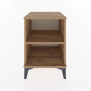 Woodntry Modular Nightstand Pine 44x44x52 cm with Shelf R12-3