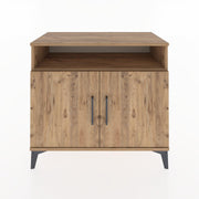 Woodntry Modüler Şifonyer Çam 88x44x68 cm Kapaklı ve Raflı KR12-3