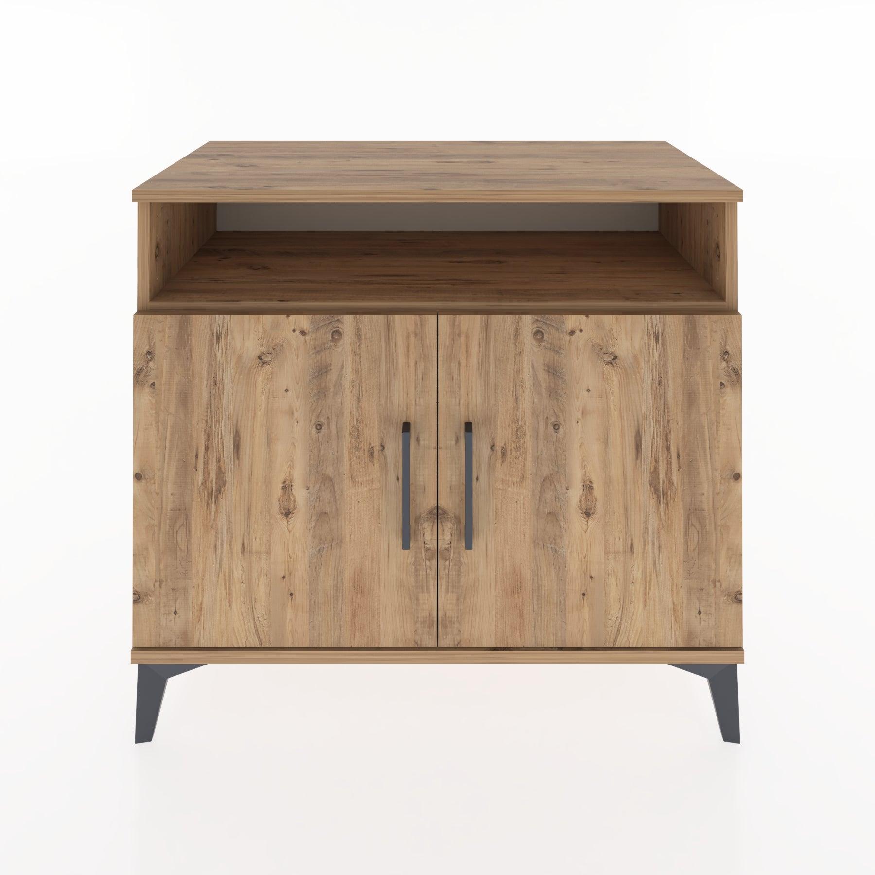 Woodntry Modular Dresser Pine 88x44x68 cm with Cover and Shelf KR12-3