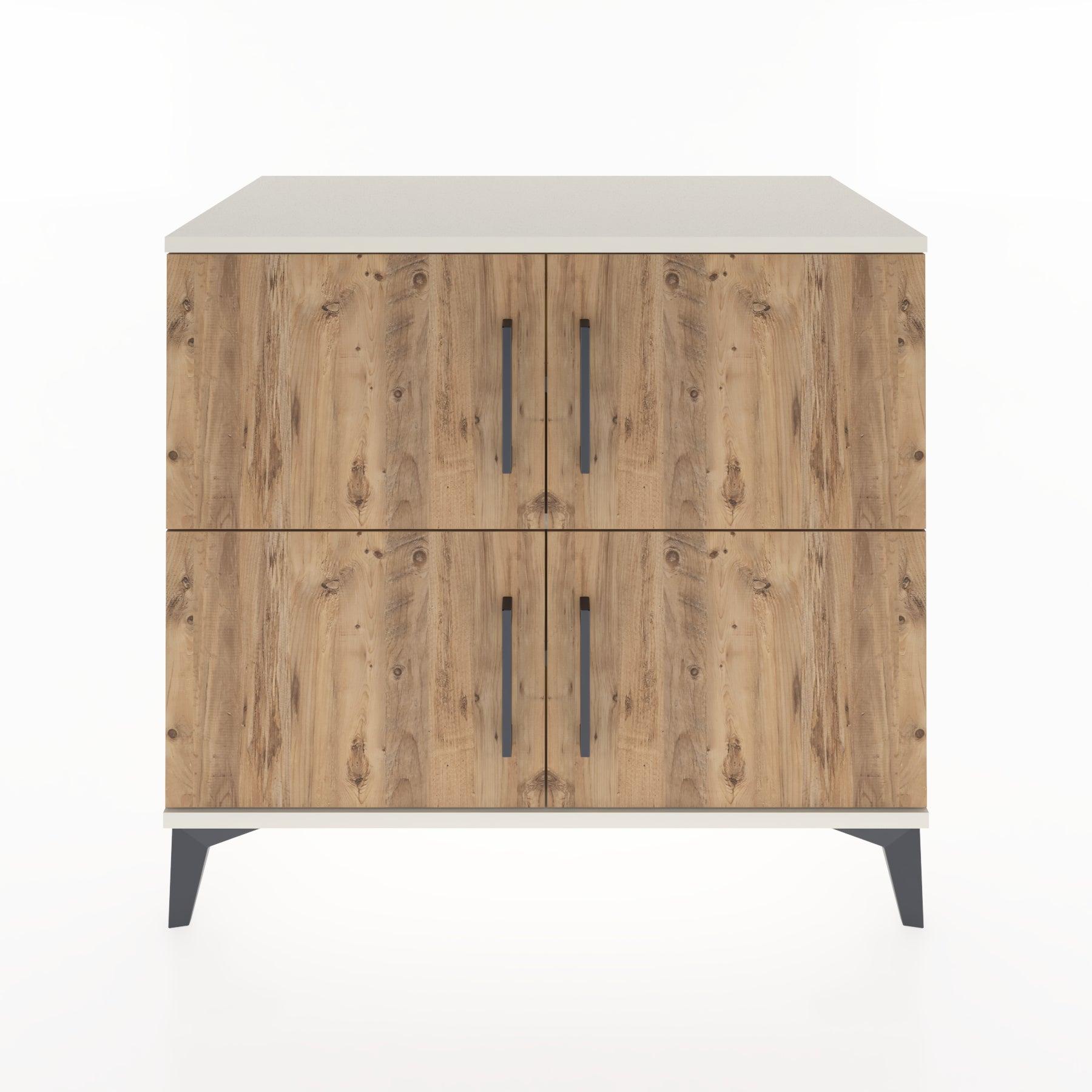 Woodntry Modüler Şifonyer Aytaşı 88x44x68 cm Kapaklı K13-1