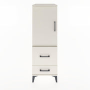 Woodntry Modüler Dolap Aytaşı 44x59x122 cm Kapaklı ve Çekmeceli KC13-1