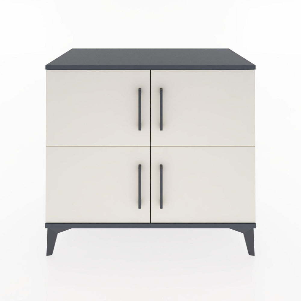 Woodntry Modular Dresser Anthracite 88x44x68 cm Covered K13-2