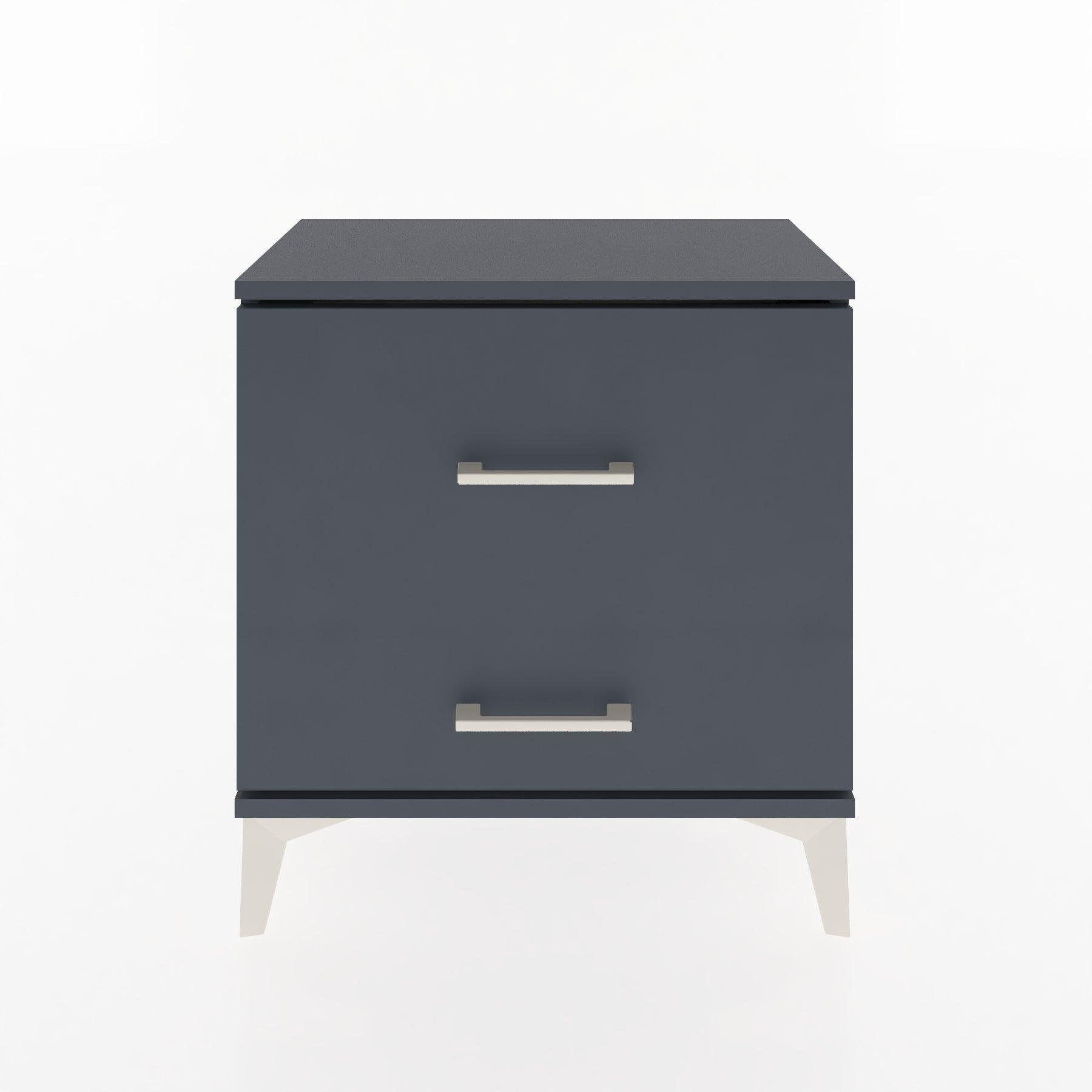 Woodntry Modular Nightstand Anthracite 60x30x52 cm Drawer C13-2