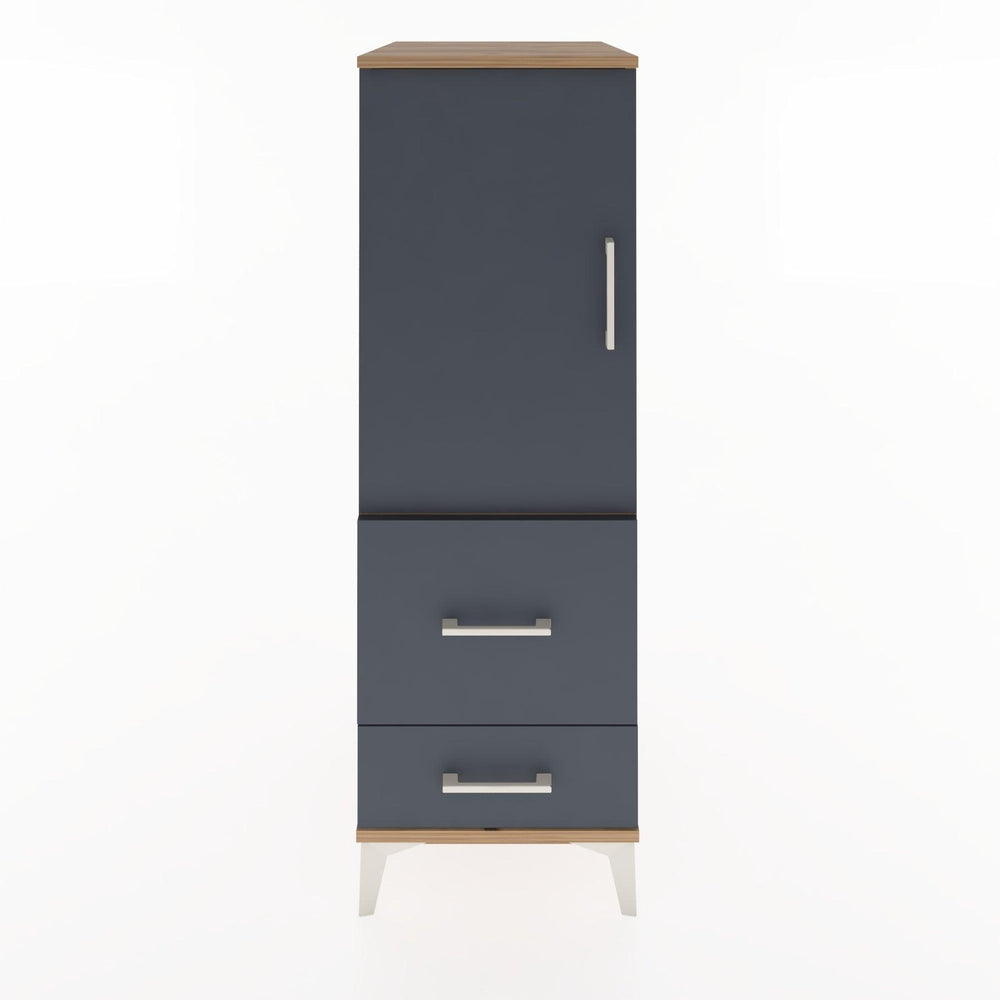 Woodntry Modular Cabinet Pine 44x59x122 cm with Doors and Drawers KC13-3