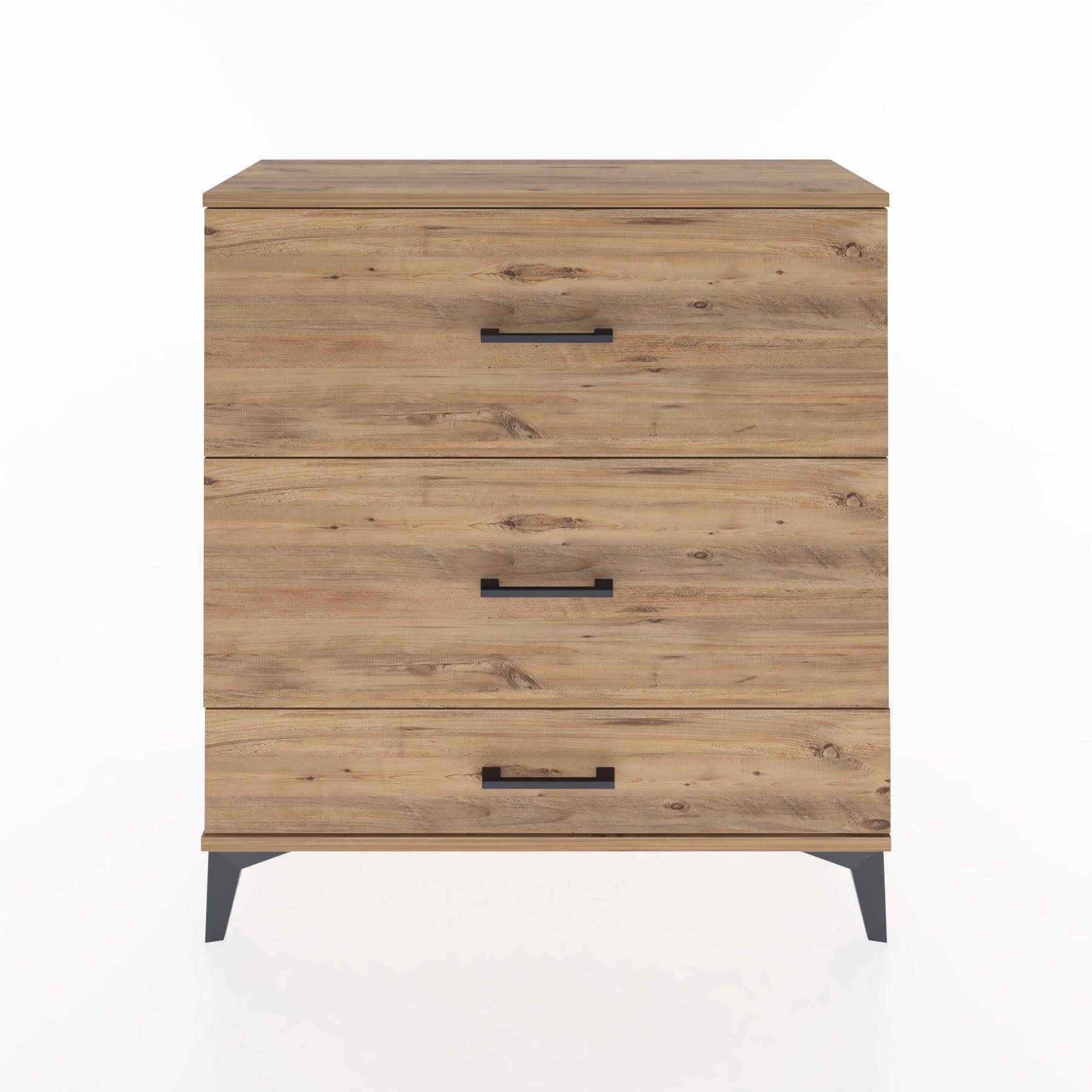Woodntry Modular Dresser Pine 88x30x84 cm Drawer C13-3