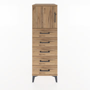 Woodntry Modular Cabinet Pine 44x59x122 cm with Doors and Drawers KC63-3
