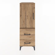 Woodntry Modular Cabinet Pine 44x30x122 cm with Doors and Drawers KC13-3