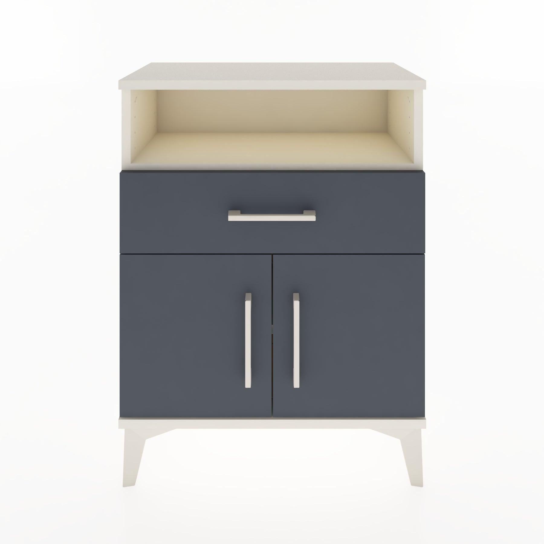 Woodntry Modular Nightstand Moonstone 60x30x68 cm Functional F14-1