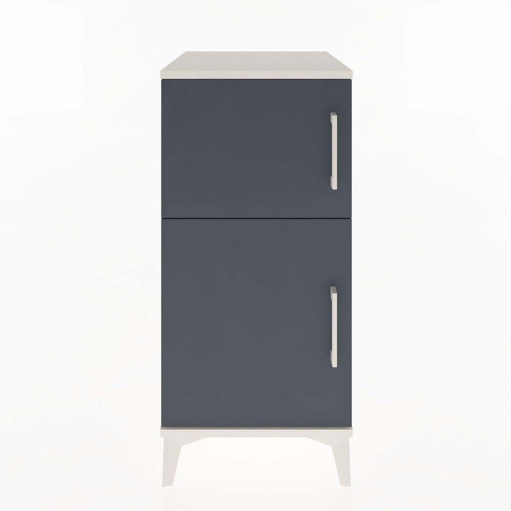 Woodntry Modular Nightstand Moonstone 44x44x84 cm with Lid K36-1