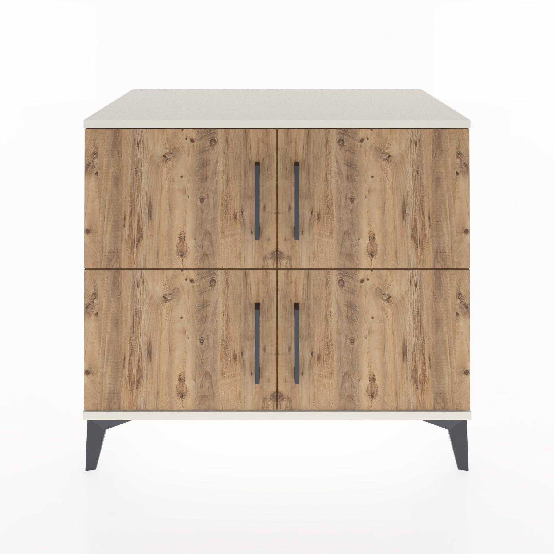 Woodntry Modüler Şifonyer Aytaşı 88x44x68 cm Kapaklı K14-1