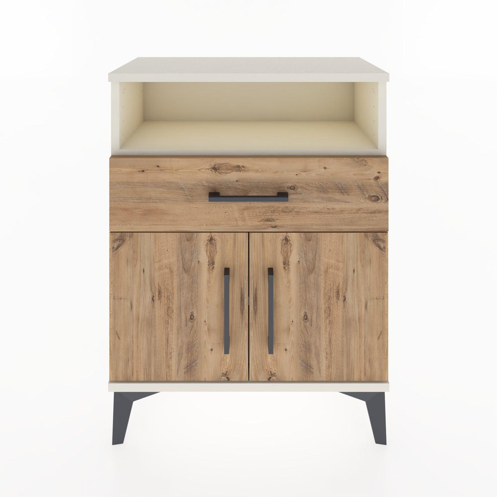 Woodntry Modular Nightstand Moonstone 60x30x68 cm Functional F14-1