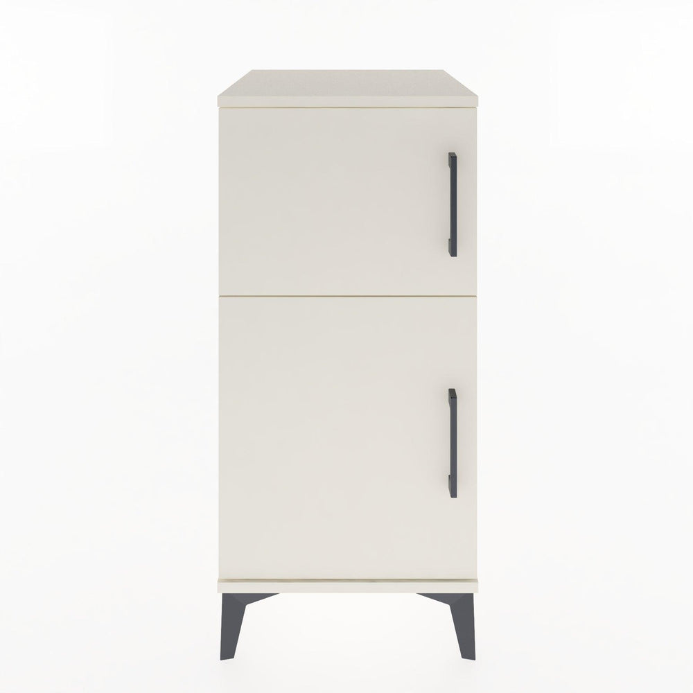 Woodntry Modular Nightstand Moonstone 44x44x84 cm with Lid K36-1