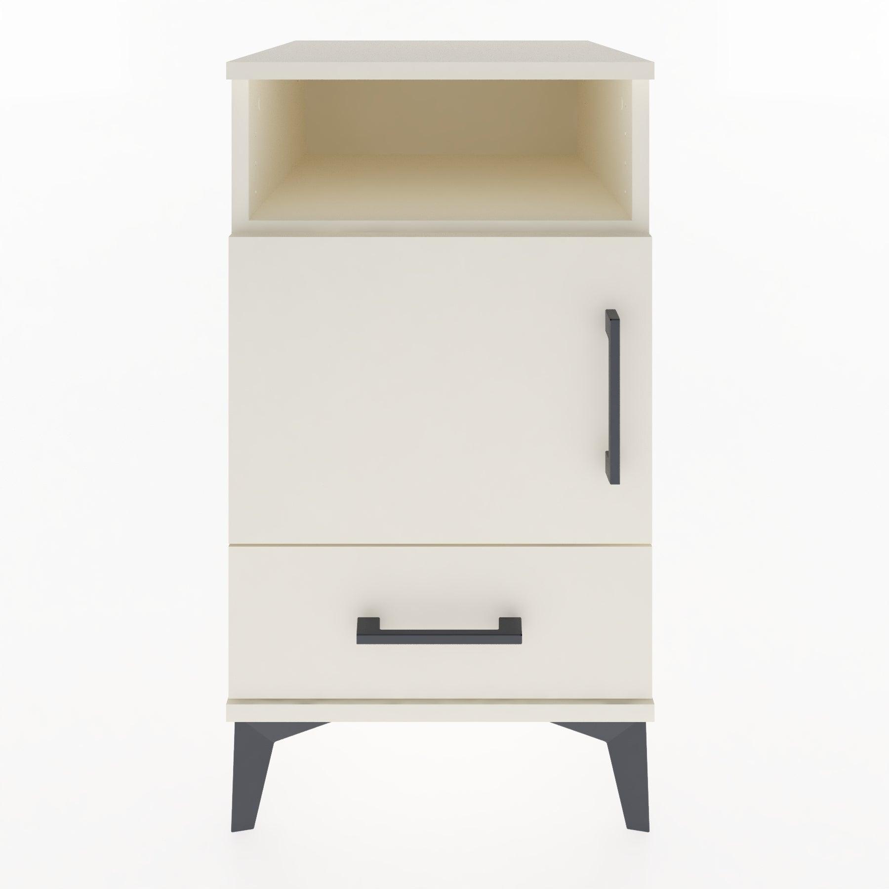 Woodntry Modular Nightstand Moonstone 44x44x68 cm Functional F14-1