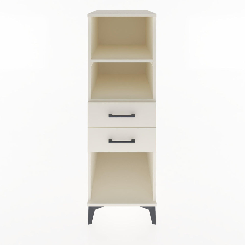 Woodntry Modüler Dolap Aytaşı 44x59x122 cm Çekmeceli ve Raflı CR114-1