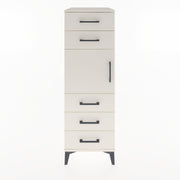 Woodntry Modular Cabinet Moonstone 44x30x122 cm with Doors and Drawers KC64-1