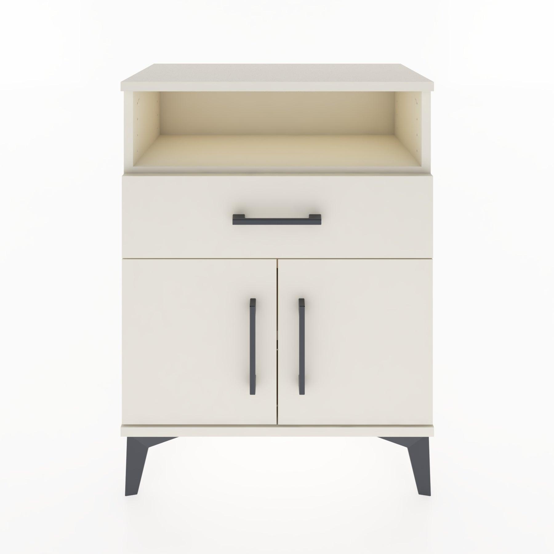 Woodntry Modular Nightstand Moonstone 60x30x68 cm Functional F14-1