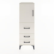 Woodntry Modüler Dolap Aytaşı 44x59x122 cm Kapaklı ve Çekmeceli KC14-1