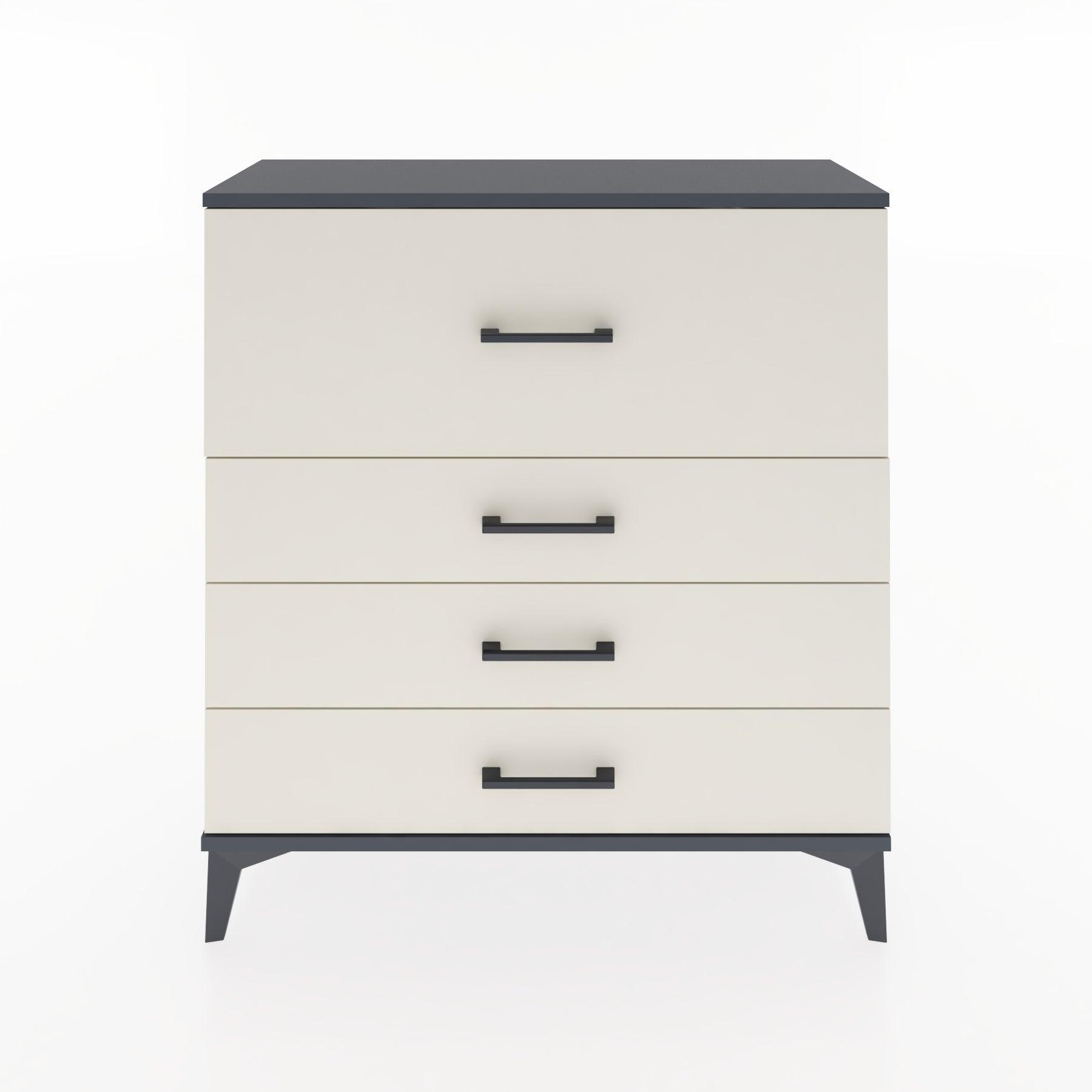 Woodntry Modular Dresser Anthracite 88x30x84 cm Drawer C14-2